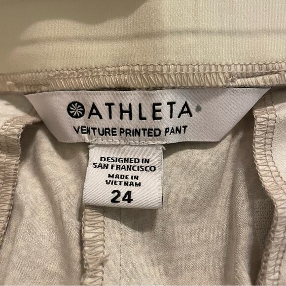 Athleta Venture Printed Pant Joggers Size 26 NWT - Picture 6 of 11